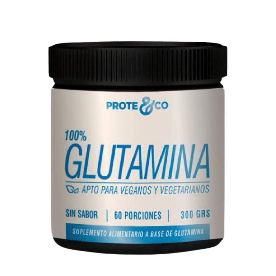 Glutamina 100% 300 gramos Marca Prote&Co