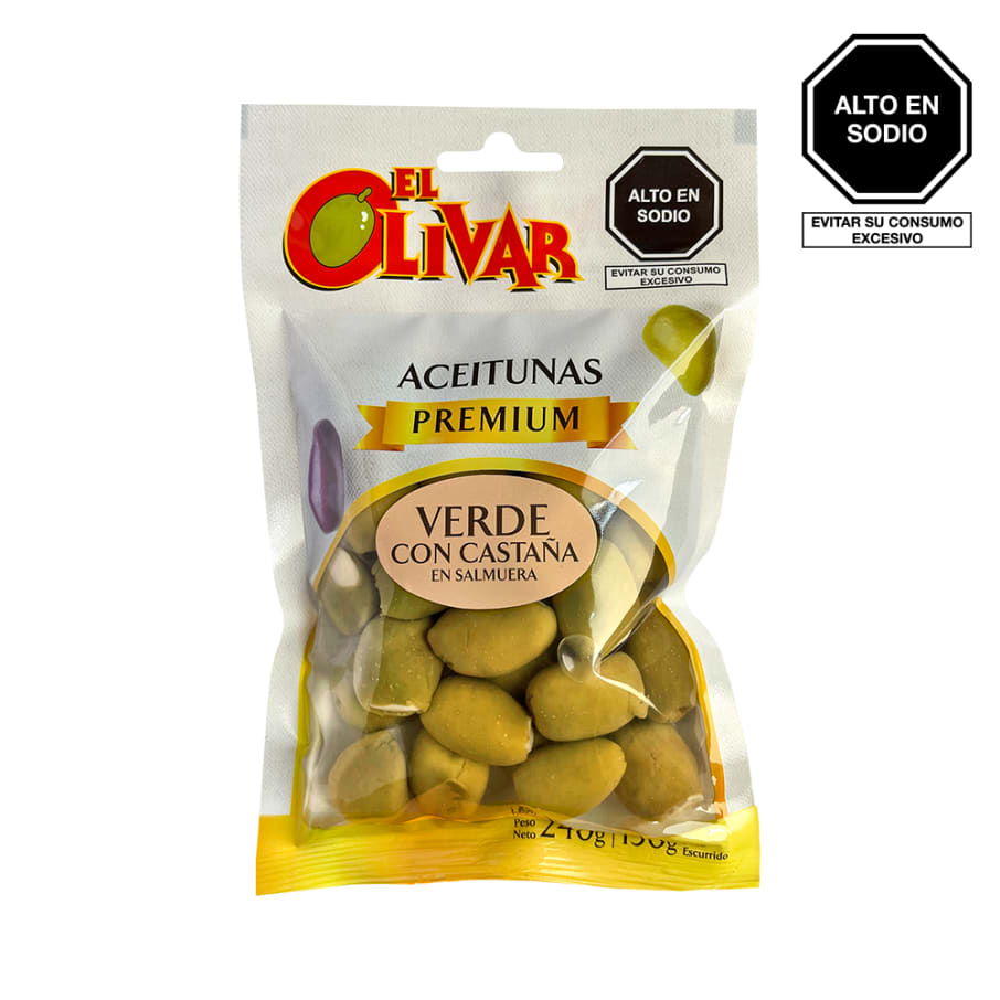 Verde rellena con Castaña x 240g