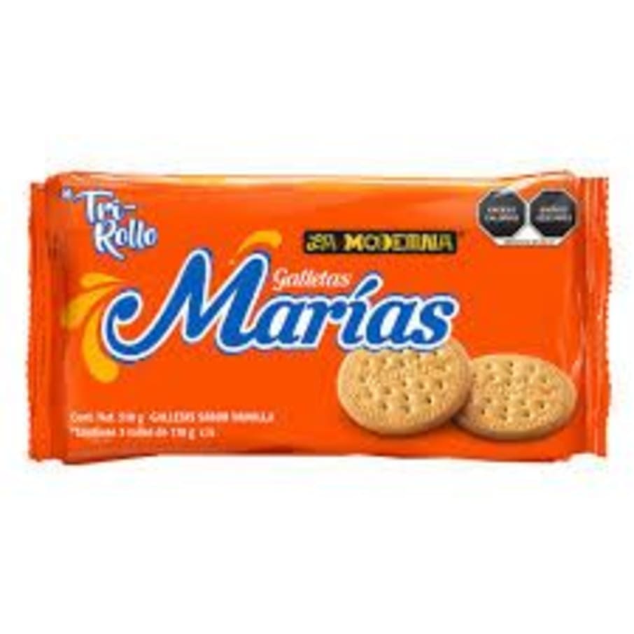 GALLETAS LA MODERNA MARIANITAS-MARIAS TRI ROLLO 510 GR