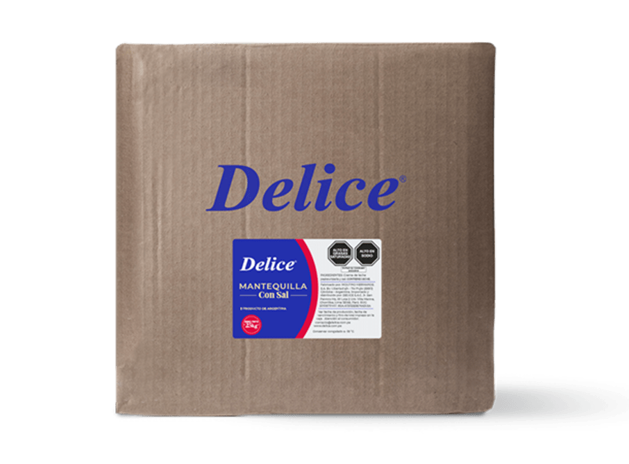 MANTEQUILLA CON SAL (CAJA: 25 KG)