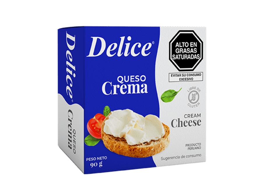 QUESO CREMA DELICE CAJA 90 GR (CM: 24UND)