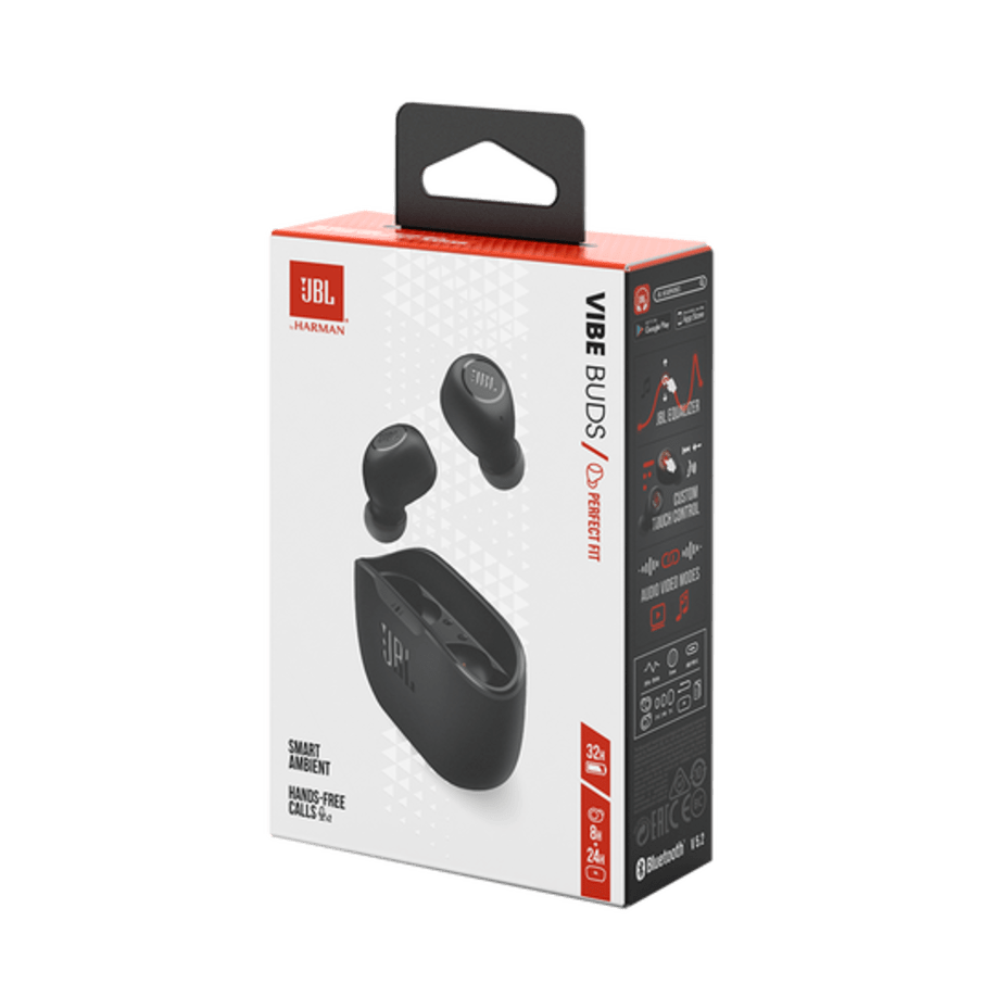 AUDIFONO TWS JBL WAVE BUDS TRULY 32H NEGRO