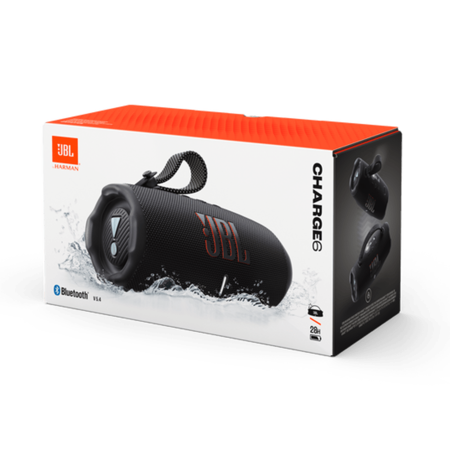 PARLANTE JBL CHARGE 6 NEGRO