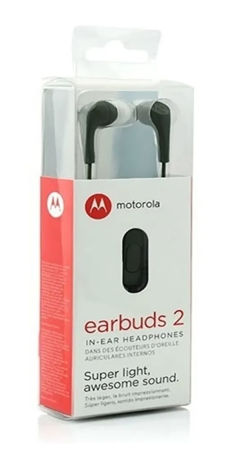 AUDIFONO CB MOTOROLA EARBUDS 2 VERDE OSCURO