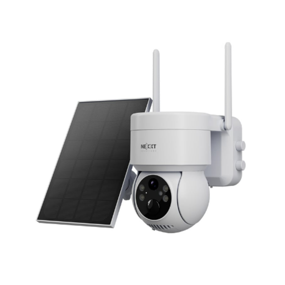 CAMARA P/EXTERIOR PTZ A BATERIA 2K C/PANEL SOLAR NEXXT NHC-OP20S