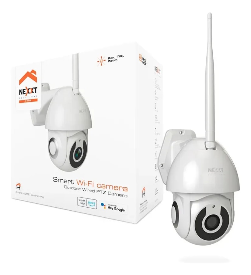 CAMARA SMART WIFI MOTORIZADA P/EXTERIOR NEXXT NHC-O612