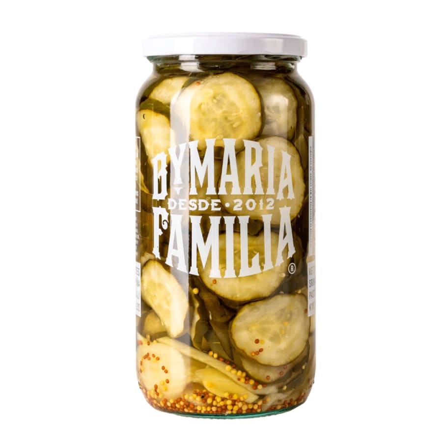 Pepinos dulces corte americano 990 gramos Marca By Maria