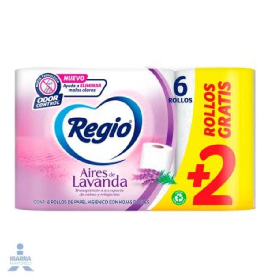 HIGIENICO REGIO AIRES DE LAVANDA  4+2 R. 270 HD