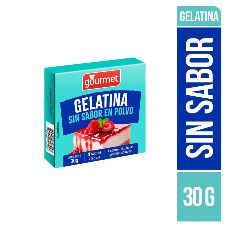 GELATINA SIN SABOR (ESTUCHE) 30g