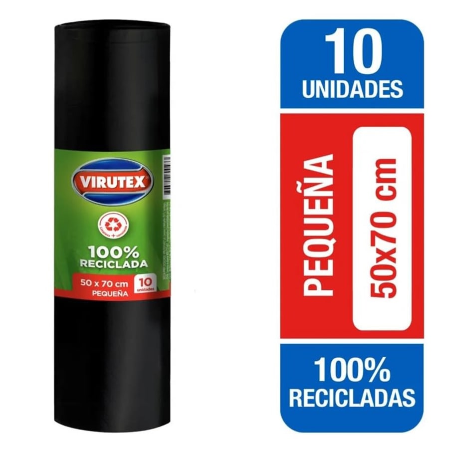 BOLSAS DE BASURA BIOROLLO 50 X 70  CLASICA - VIRUTEX
