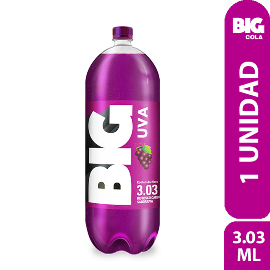  BIG UVA PET NO RETORNABLE 3030 ML 6 