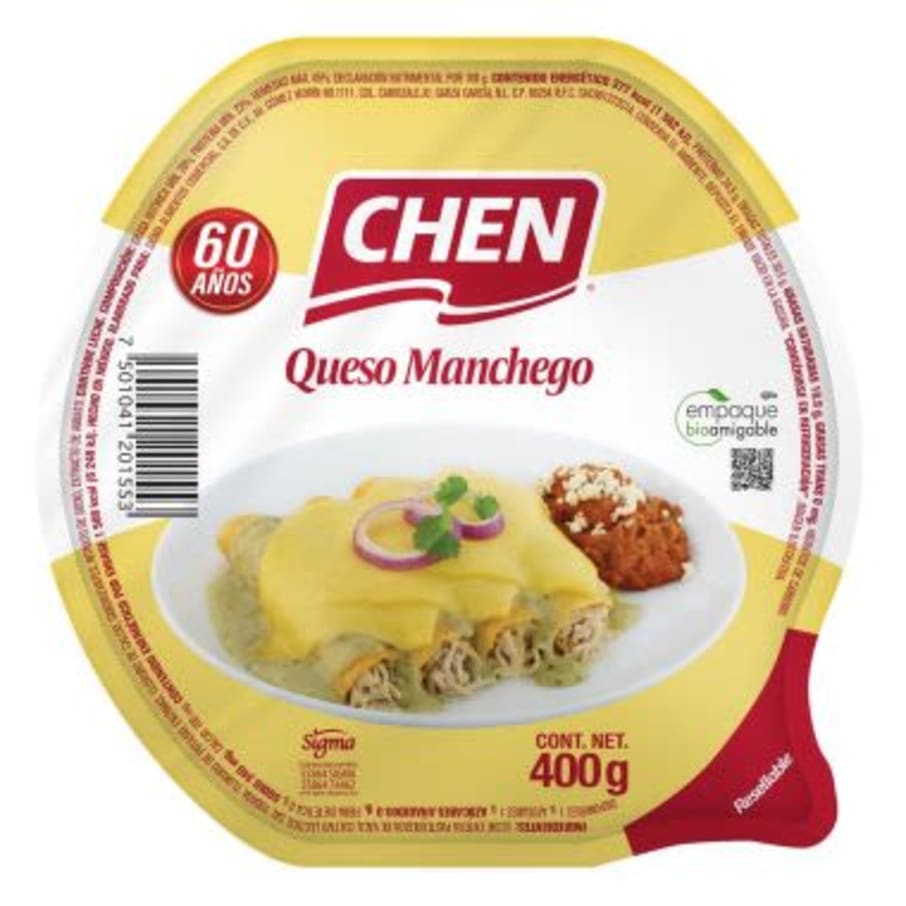 Queso Chen Manchego Paq 400Gr