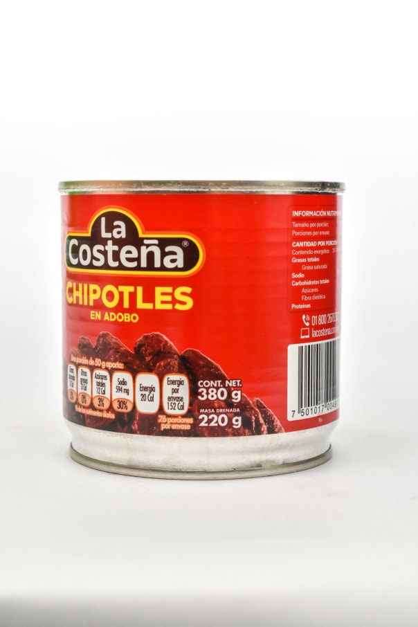 Chiles La Costena Chipotles 380 Gr
