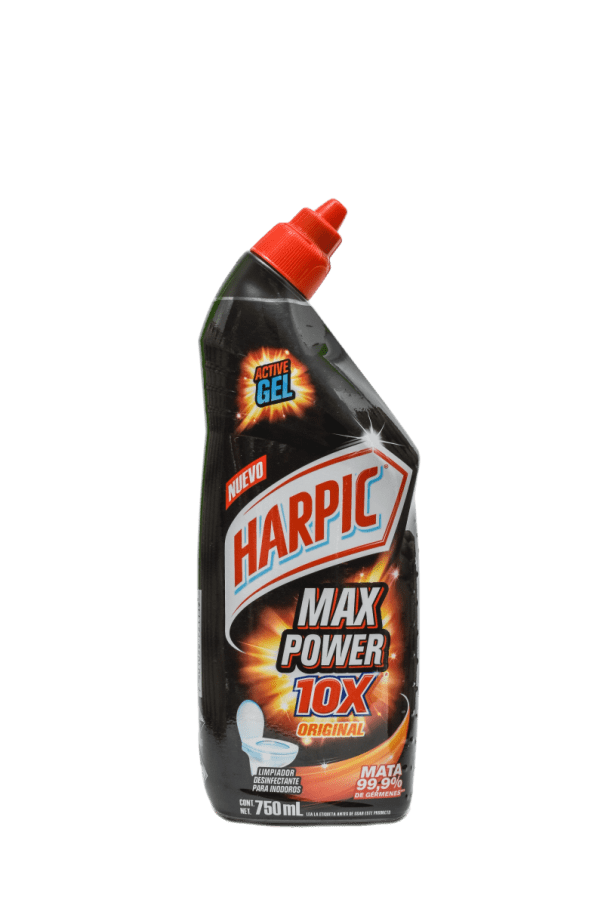 Limpiador Para Inodoro Harpic Power Plus 10X 750 Ml
