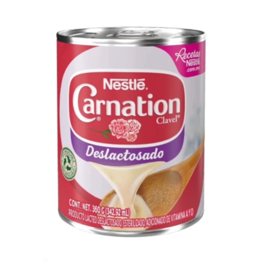 Leche Carnation Deslactosada Lata 360 Gr