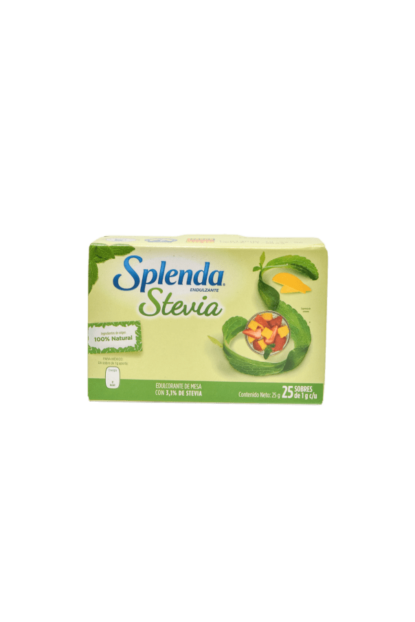 Edulcorante Splenda Stevia C/25