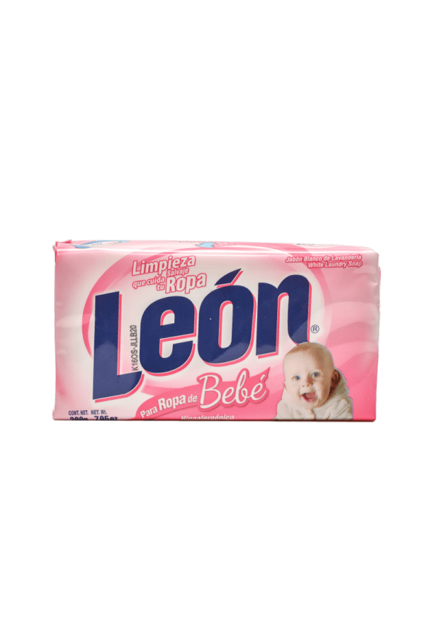Jabon Leon Bebe En Barra 200 Grs
