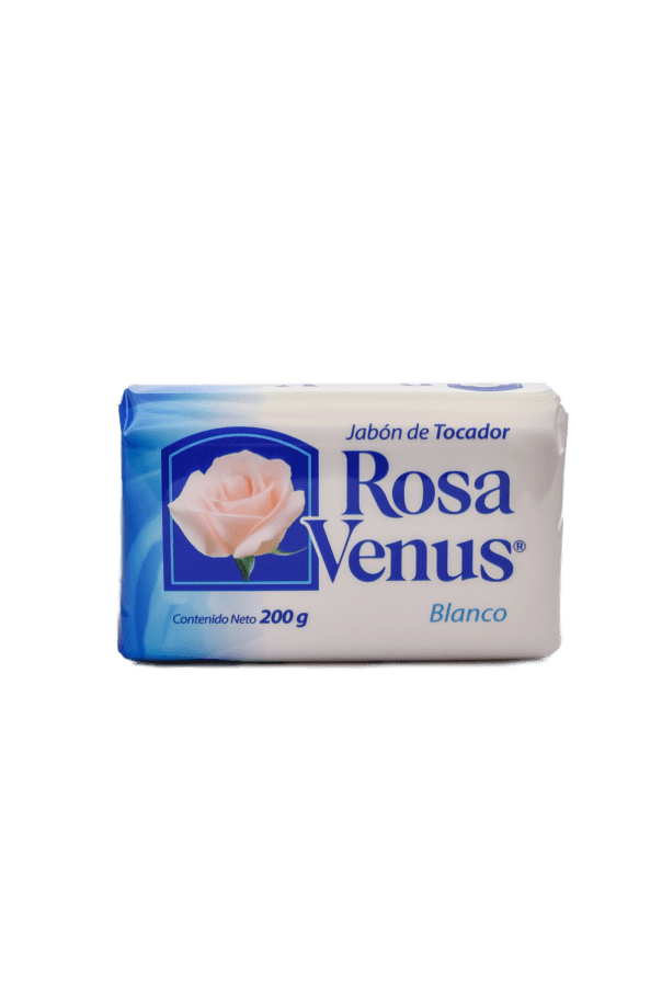 Jabon Rosa Venus Blanco 200 Gr