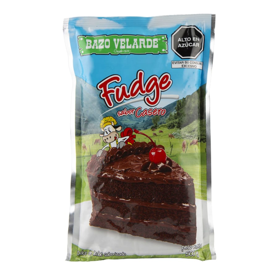 Fudge sabor casero Bazo Velarde bolsa 500g