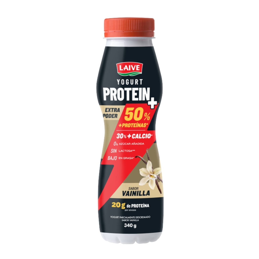 Yogurt Laive protein+ vainilla botella 340g