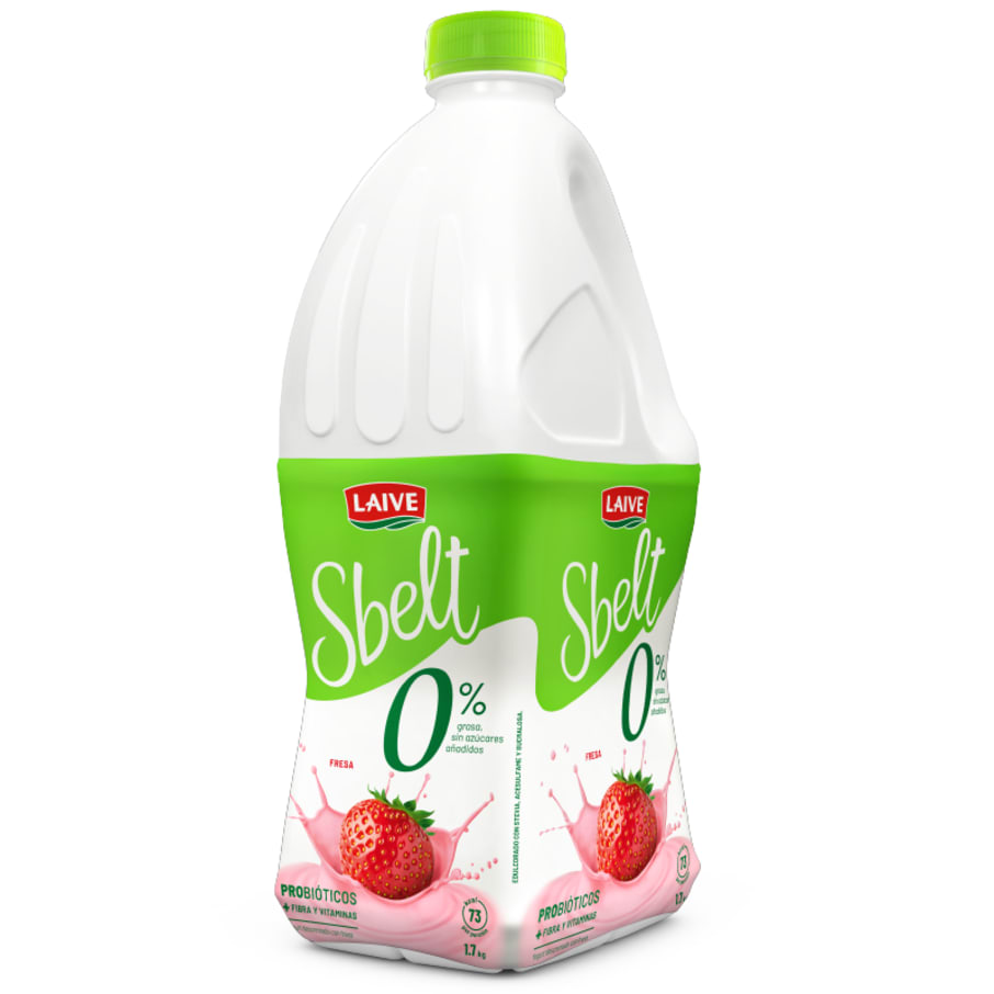 Yogurt probiórico sbelt fresa galonera 1.7kg