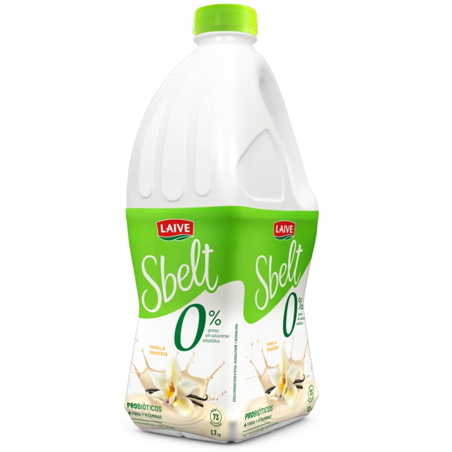 Yogurt probiótico sbelt vainilla galonera 1.7kg