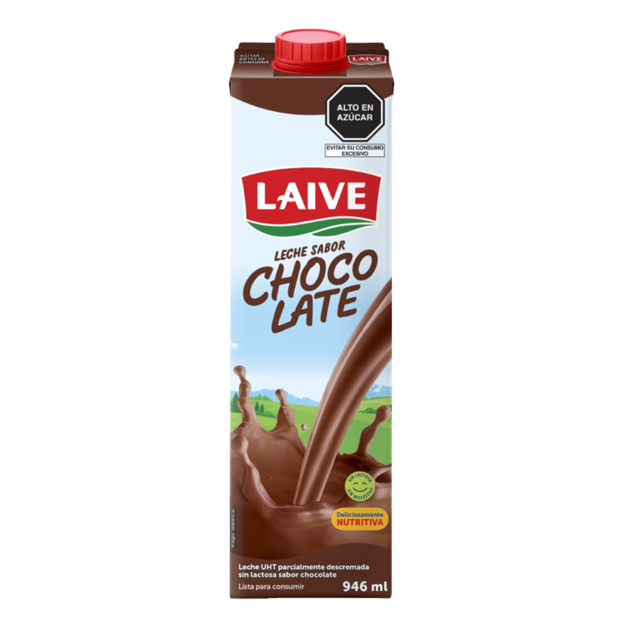 Leche Laive sin lactosa sabor chocolate caja 946ml