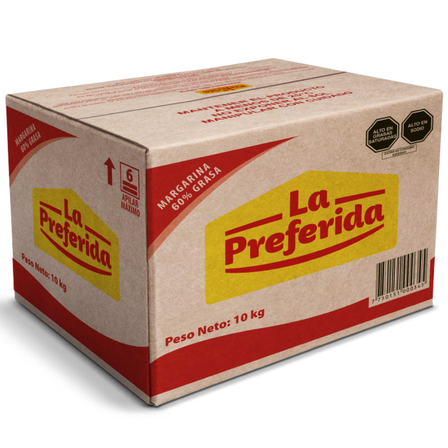 Margarina La Preferida granel 10kg
