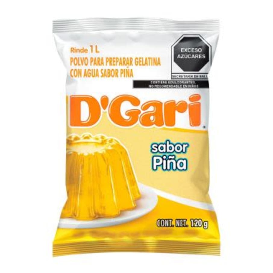 Gelatina Dgari Pina 120 Gr