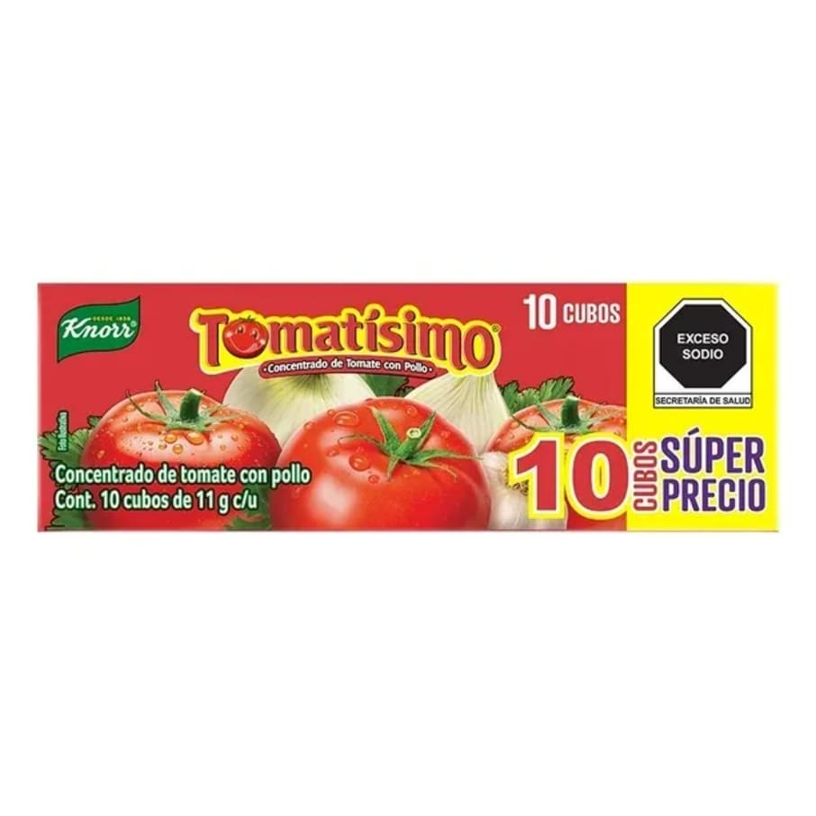 CONSOME TOMATISIMO 10 CUBOS 