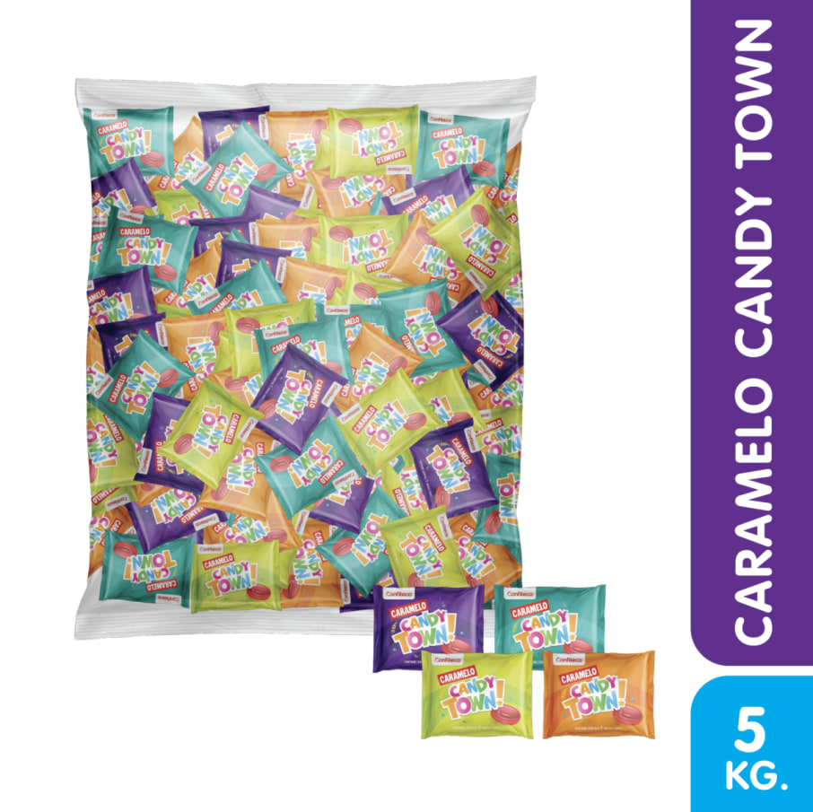 CARAMELO DURO CANDY TOWN 5KG x 2FP