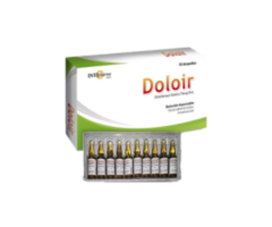 DOLOIR 75MG/3ML AMP. IM X 10                                                   