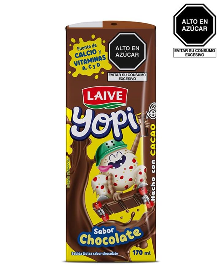 Bebida láctea Laive Yopi sabor chocolate caja 170ml 