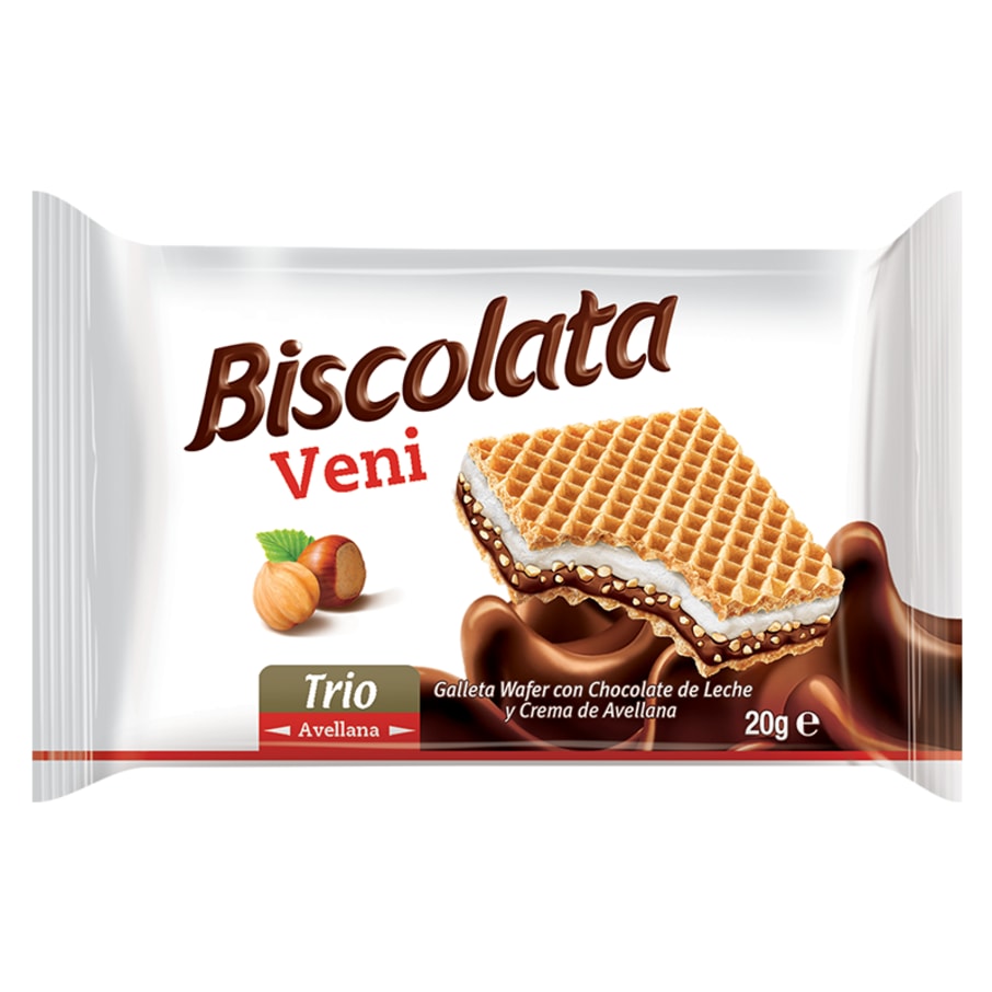Biscolata veni trio crema avellanas