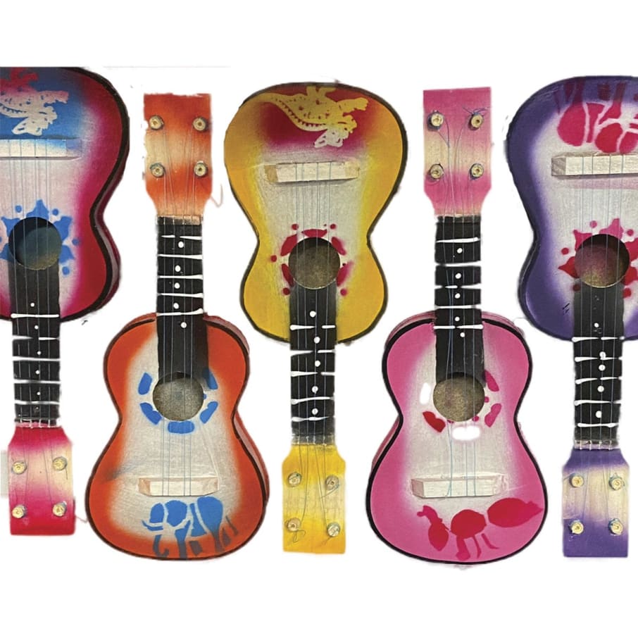 Guitarra de madera