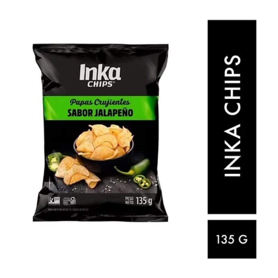 Inka Chips Papa Frita Jalapeño (135g)