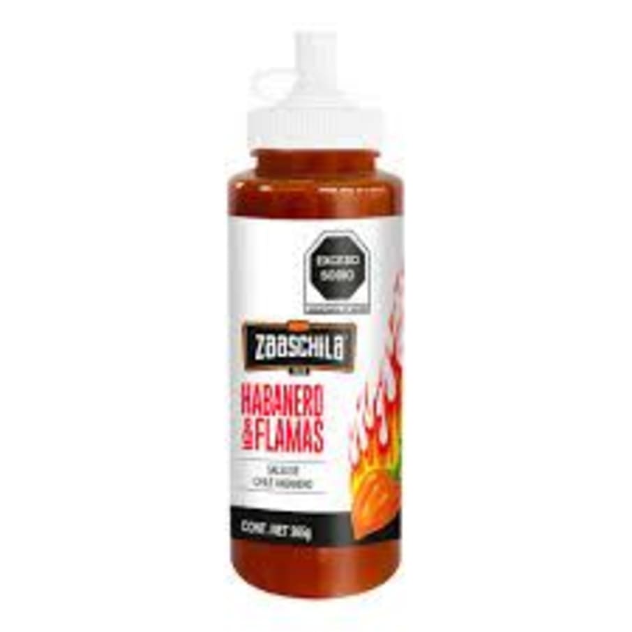 SALSA ZAASCHILA HABANERO FLAMAS 265 GR