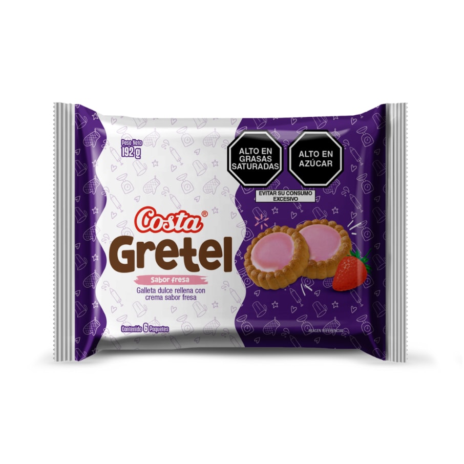GRETEL FRESA 16X6X32GR.