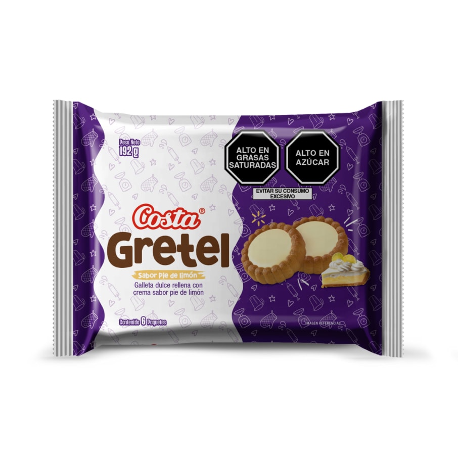 GRETEL PIE DE LIMON 16X6X32GR.