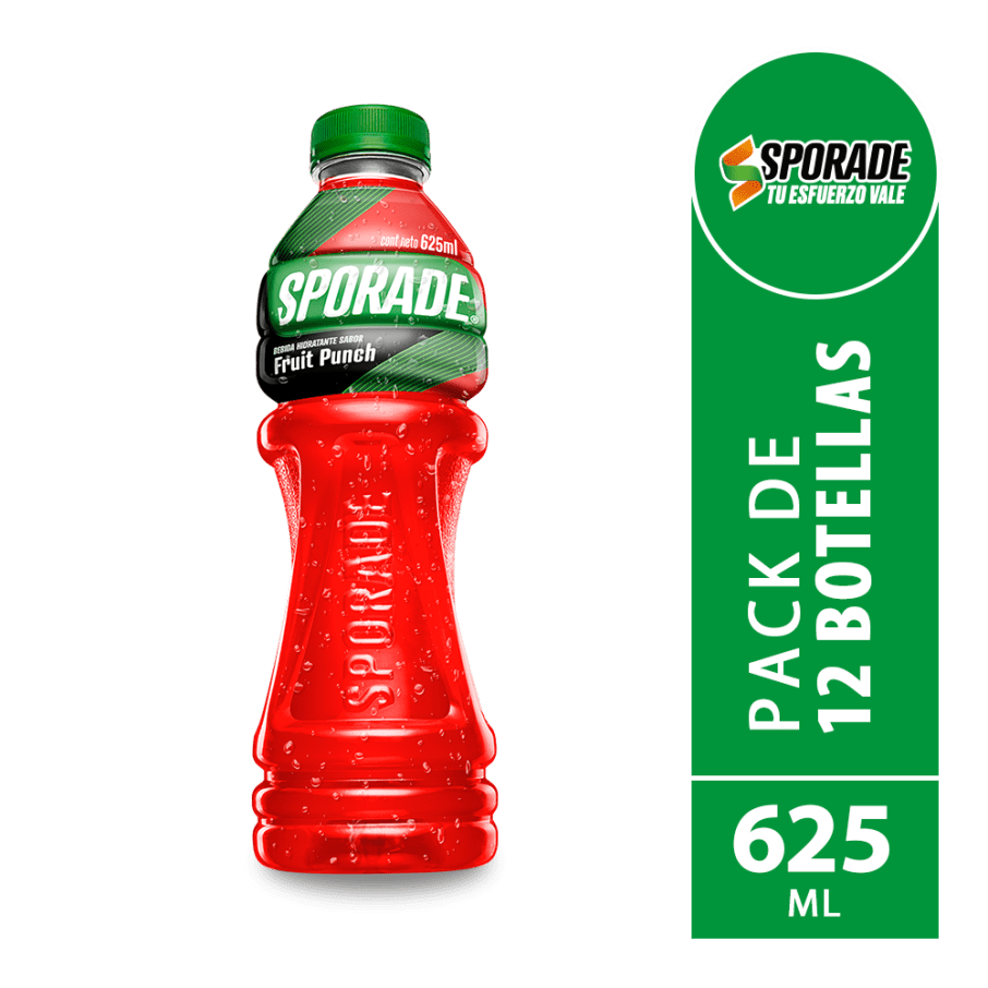 SPORADE FRUIT PUNCH 625 ML