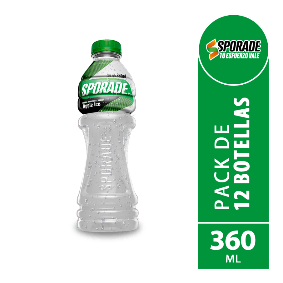 SPORADE APPLE ICE 360 ML