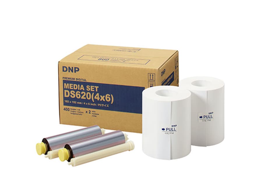 CAJA PAPEL Y CINTA DNP DS620A-4X6 (10x15cm)