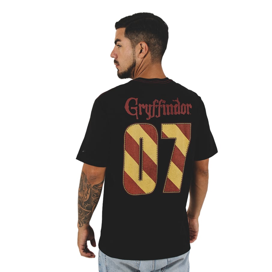 POLO HARRY POTTER HOMBRE NEGRO