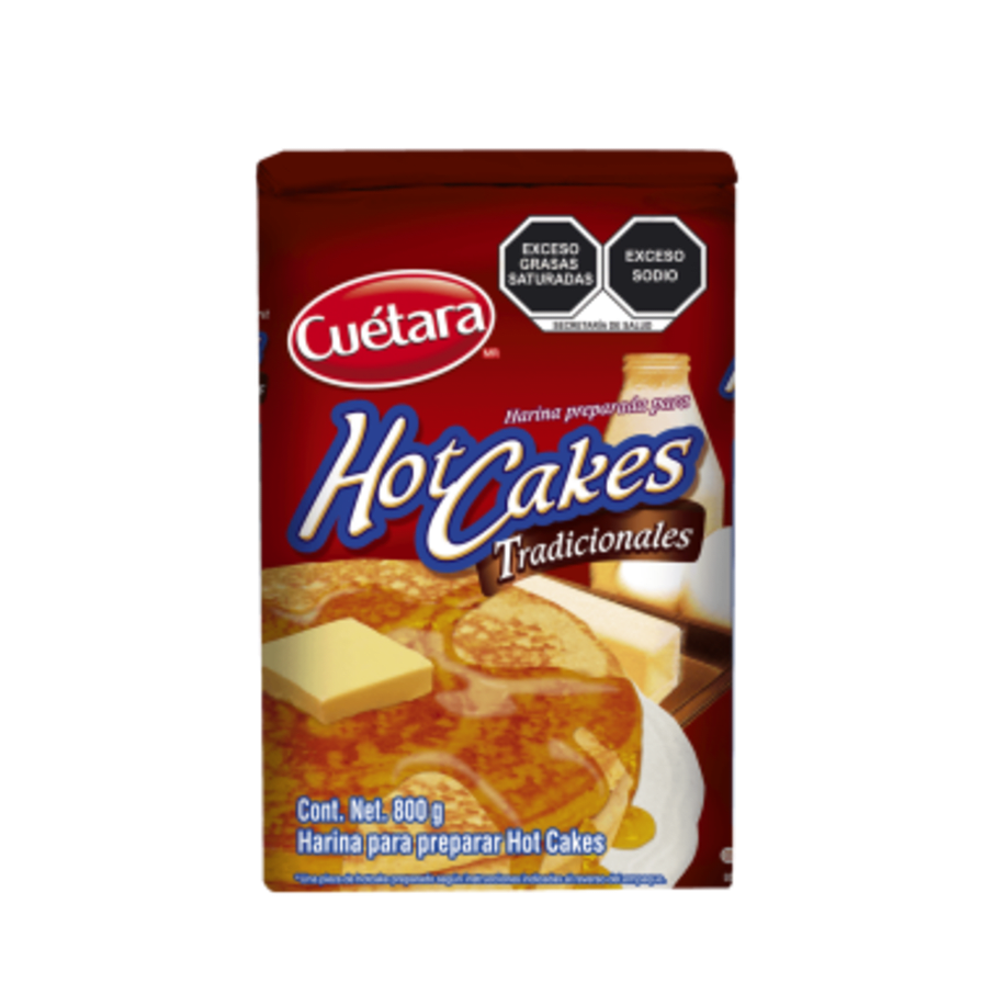 Harina Hot Cakes Cuetara 800 Gr