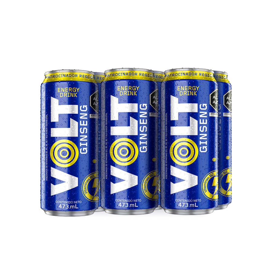 Volt Gingseng lata 473 ml 