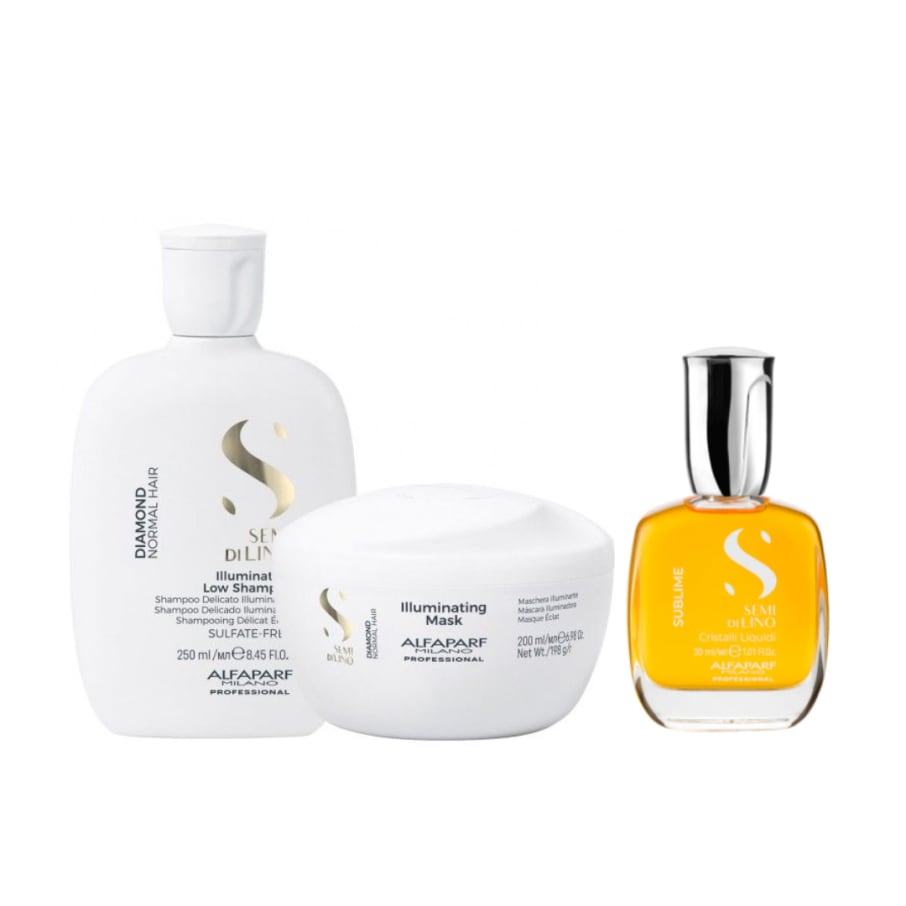 PACK DIAMOND SHAMPOO + COND + ACEITE