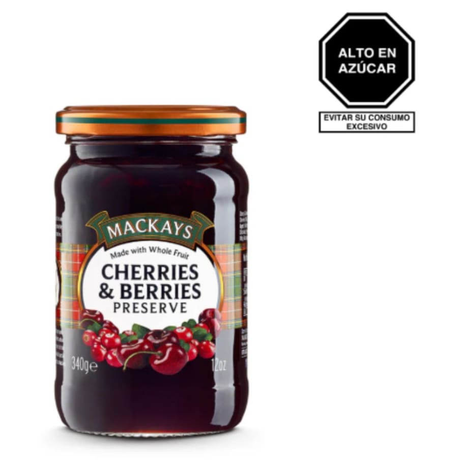 Mermelada de Cereza y Bayas Mackays (340g)