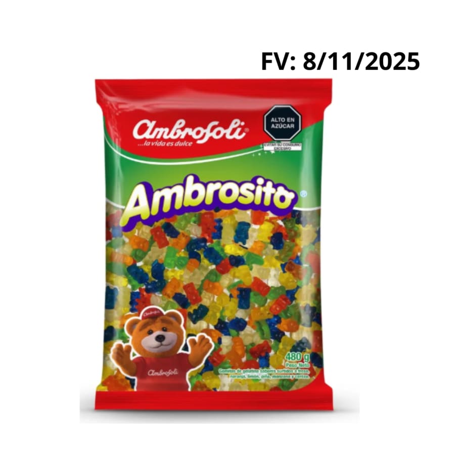 GOMAS AMBROSITO BOLSA 480 GR