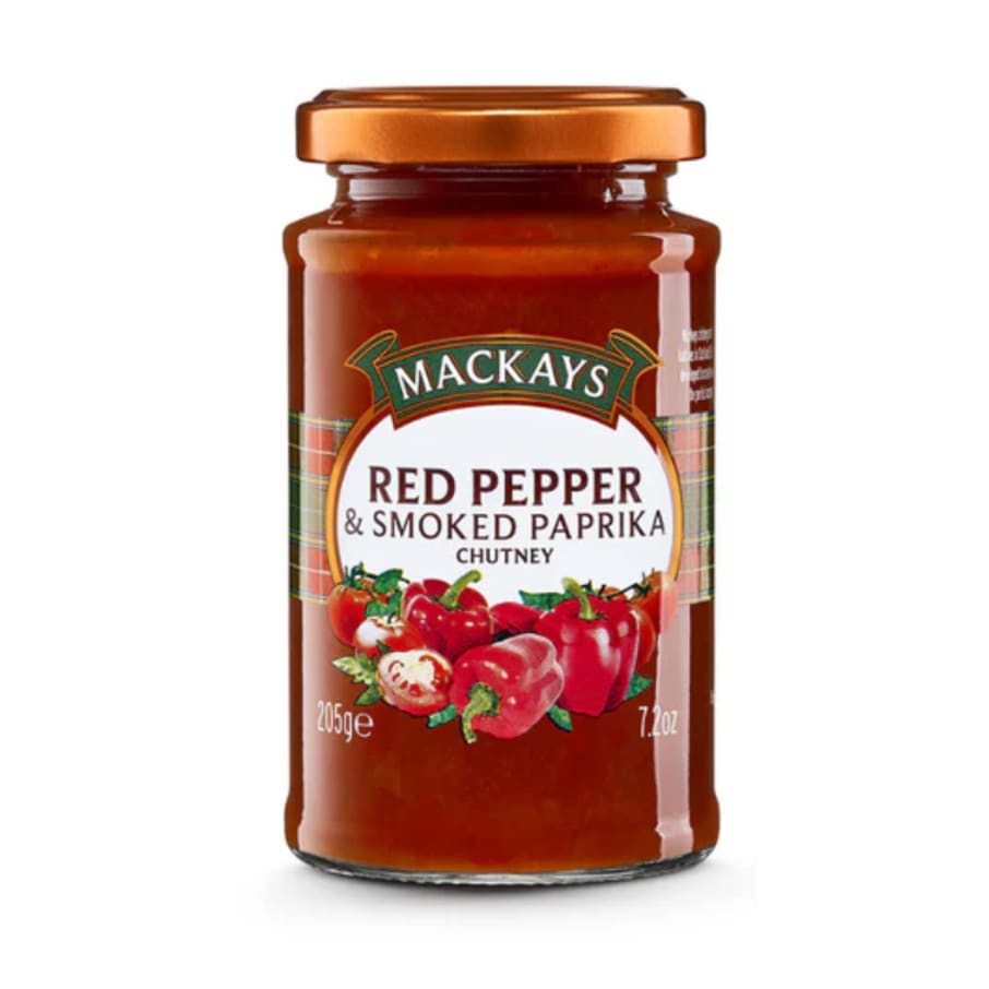 Chutney Salsa Agridulce de Pimiento y Paprika Mackays (205g)