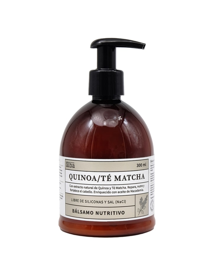 Balsamo de quinoa y te matcha 300 ml Marca Apicola del Alba